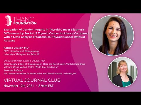 Gender Disparity in Thyroid Cancer Rates [Video]