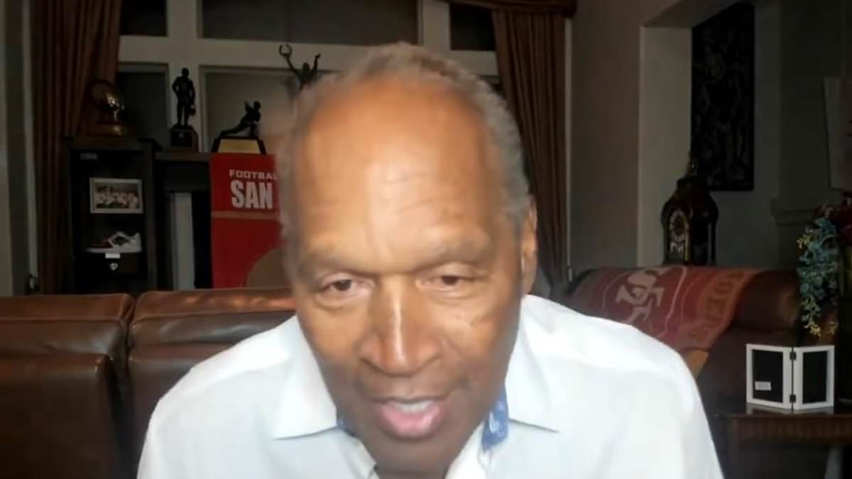 O.J. Simpson ‘has been diagnosed with prostate cancer and is undergoing chemotherapy’… but 76-year-old DENIES reports he is in hospice care by posting video to social media