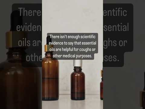 Can essential oils treat a cough? [Video]
