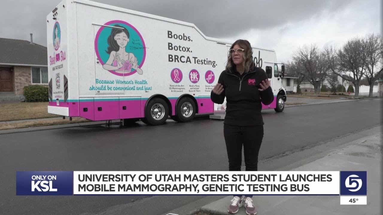 Video: The Boob Buss mission is to improve Utahs mammogram rate [Video]
