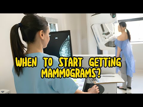 when to start getting mammograms [Video]