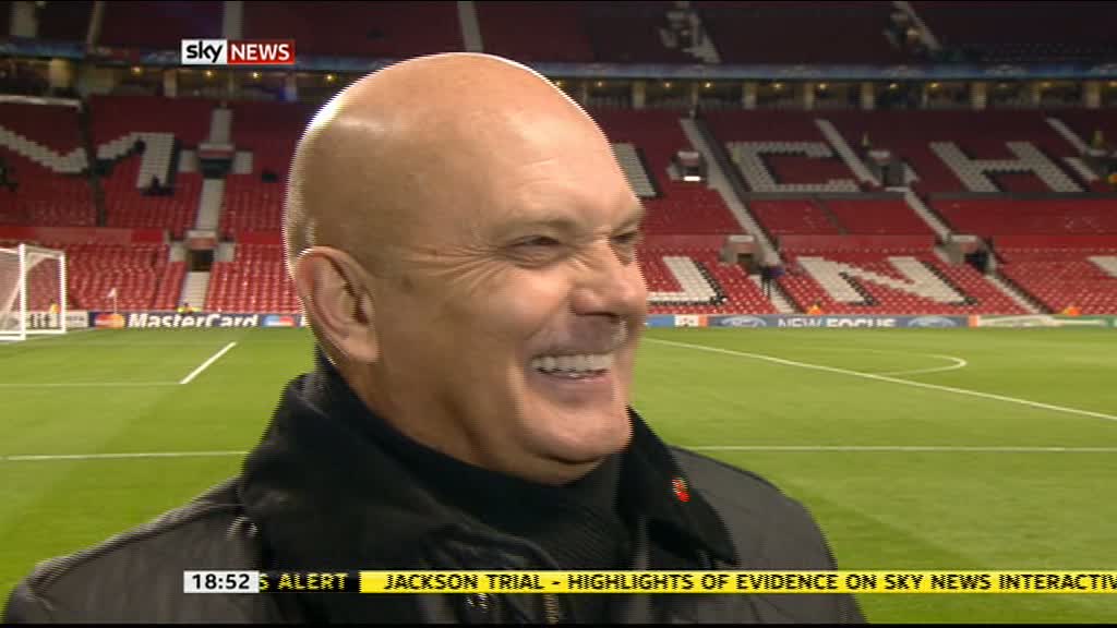 Ray Wilkins taking part in Movember [Video]