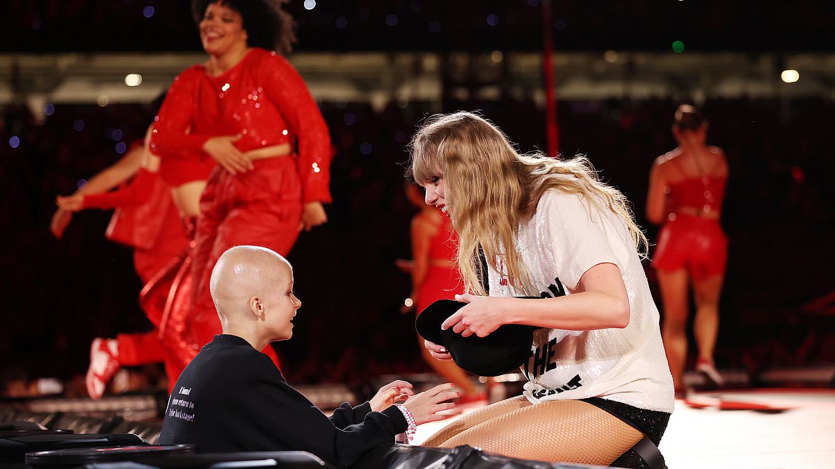 The heartwarming moment Taylor Swift grants a young girl with terminal cancer a special wish at Sydney concert: ‘The sweetest thing!’ [Video]
