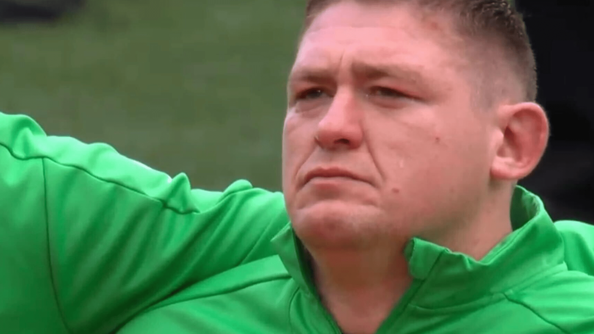 Fans all say the same as Tadhg Furlong in flood of tears during anthems ahead of Ireland