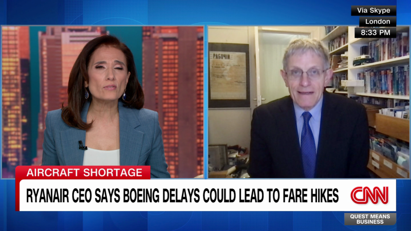 Ryanair CEO says Boeing delays could lead to fare hikes [Video]