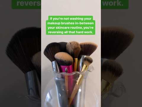 Keep your makeup brushes clean! [Video]