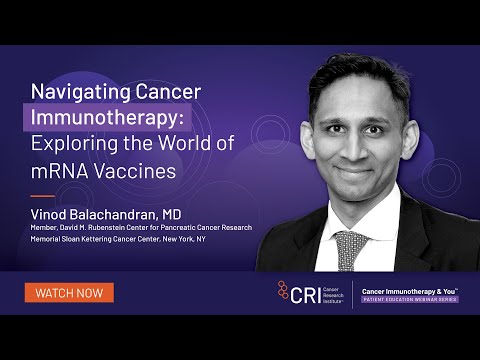 Navigating Cancer Immunotherapy: Exploring the World of mRNA Vaccines [Video]