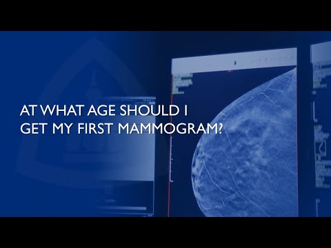 What Age Should I Get My First Mammogram? [Video]