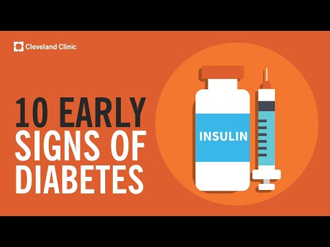 10 Early Signs of Diabetes [Video]