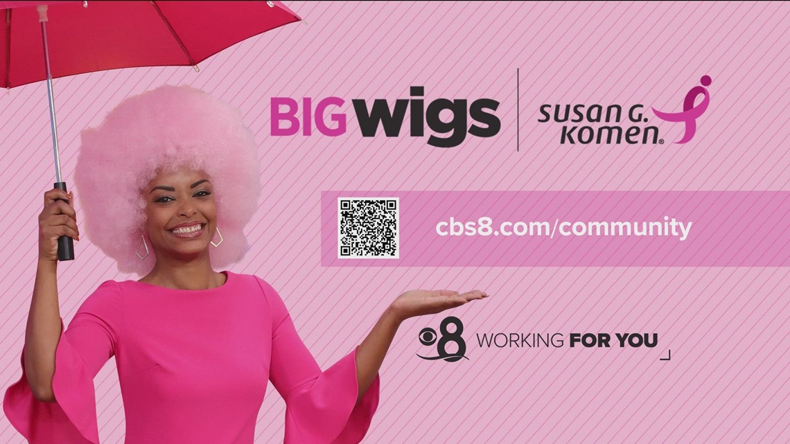 Big Wig | Karlene goes pink to fight breast cancer [Video]