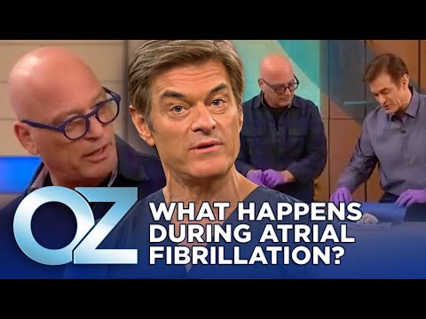 Dr. Oz Teaches Howie Mandel About Atrial Fibrillation | Oz Health [Video]