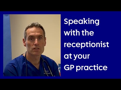 Talking to the receptionist at your GP practice | Cancer Research UK [Video]