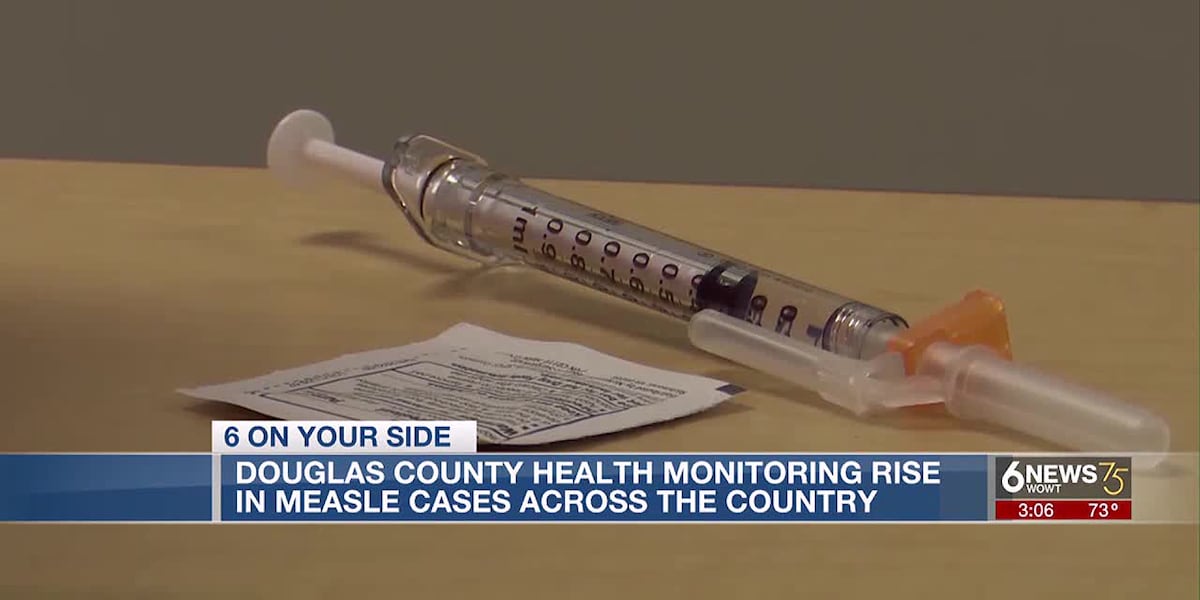 Douglas County Health Department monitoring rise in measles cases across U.S. [Video]