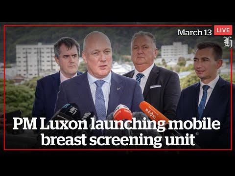 Christopher Luxon launching mobile breast screening unit | nzherald.co.nz [Video]