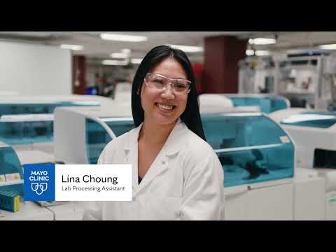 Hear from Lina about her role as a Lab Processing Assistant at Mayo Clinic. [Video]