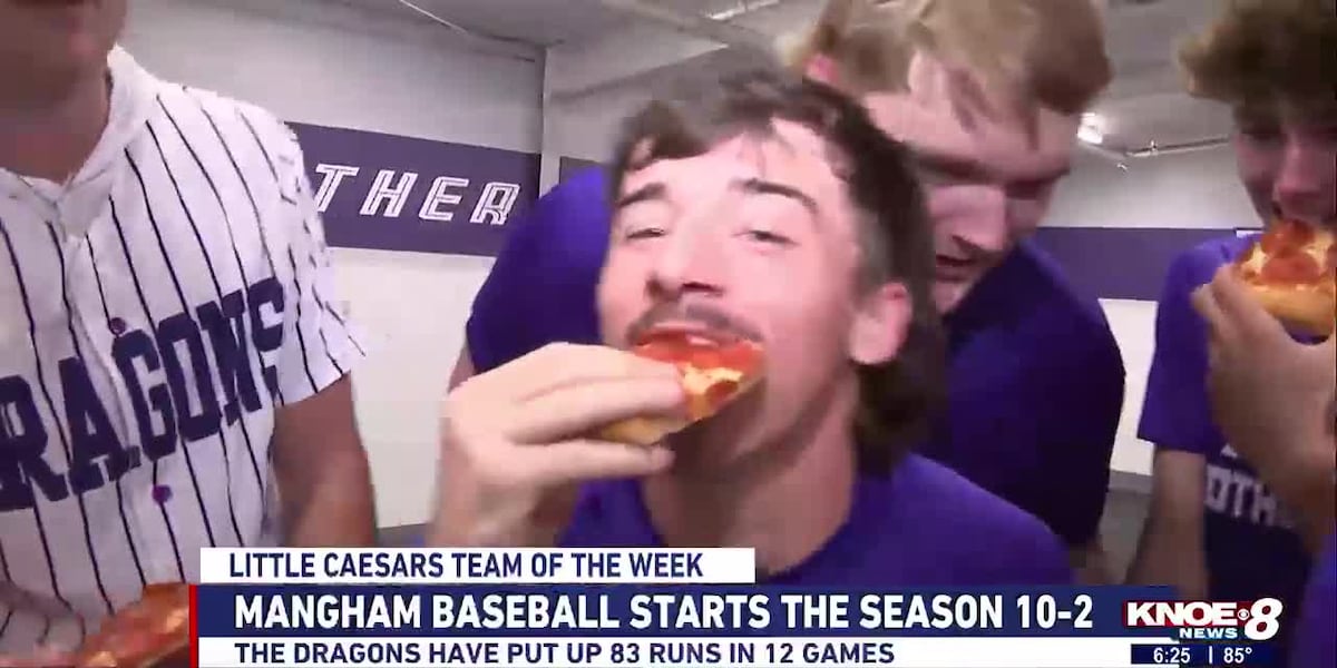 Mangham baseball wins Little Caesars Team of the Week [Video]