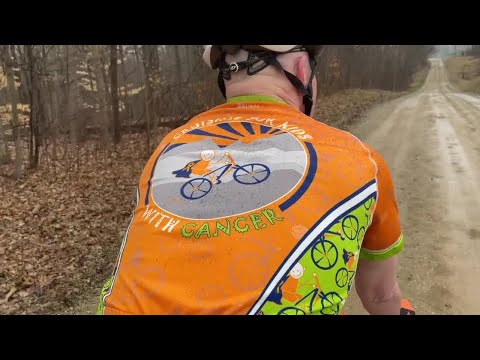 Paw Paw man mountain biking 2,700+ miles to support pediatric cancer community [Video]