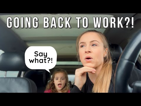 SAHM Goes Back to Work (PLUS my next scan) [Video]