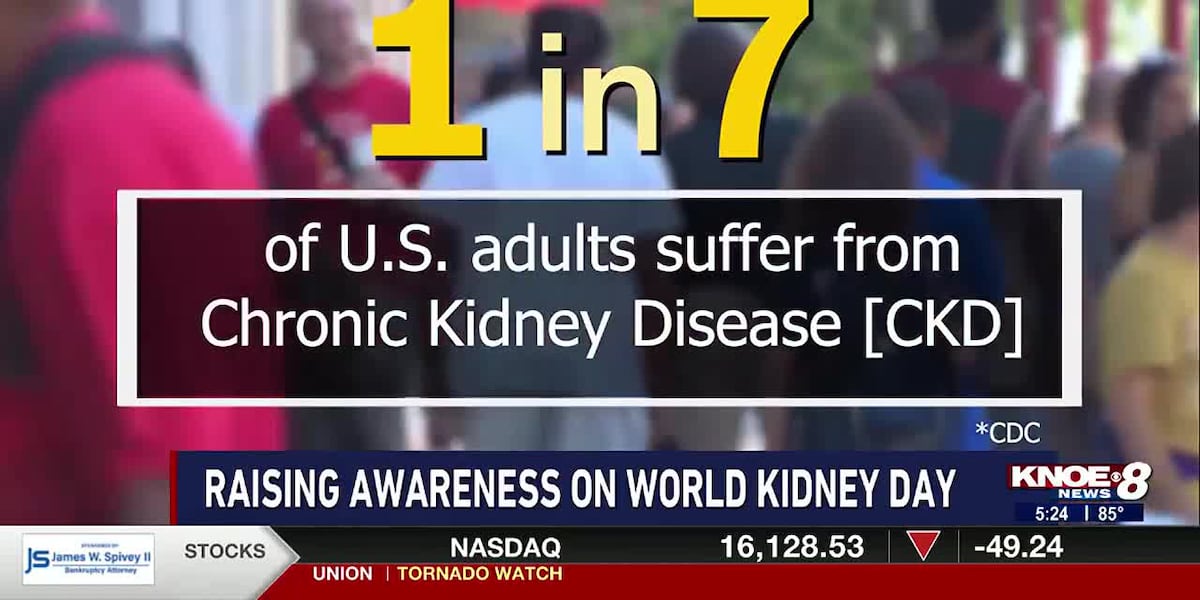 Raising awareness on World Kidney Day [Video]