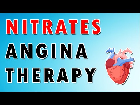 Angina Therapy – Nitroglycerin, Isosorbide Mononitrate, and Dinitrate [Cardiac Medications 19/26] [Video]