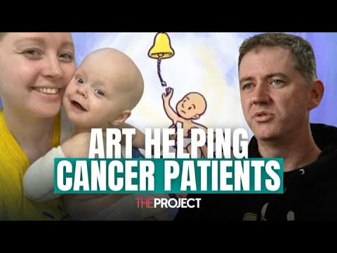The Dad Whose Art Is Helping Childhood Cancer Patients & Their Families [Video]
