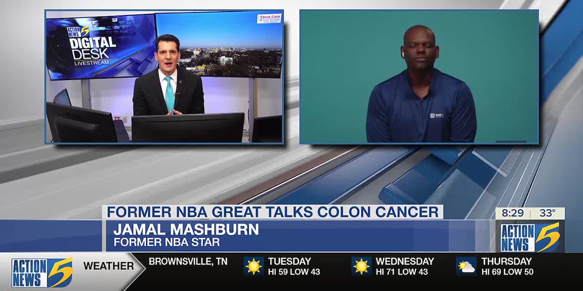 Former NBA All-Star Jamal Mashburn talks colon cancer [Video]