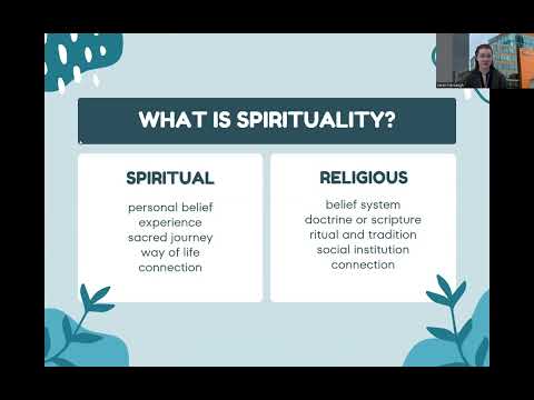 Humanism, Chaplaincy, and Non-Religious Spiritual Care [Video]