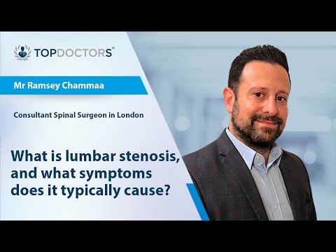 What is lumbar stenosis, and what symptoms does it typically cause? – Online interview [Video]