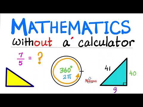 Mathematics without a calculator- Arithmetic, Fractions, Decimals, Logarithms, Exponents- MCAT [Video]