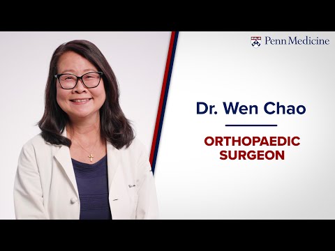 Meet Dr. Wen Chao – Orthopaedic Surgeon [Video]