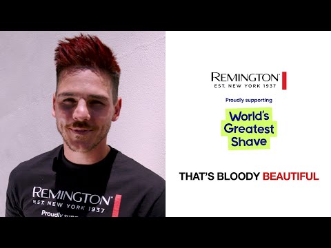 Remington is proudly supporting the World’s Greatest Shave [Video]
