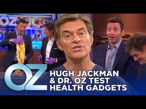 Hugh Jackman and Dr. Oz Test Health Gadgets, Including a Neti Pot | Oz Health [Video]