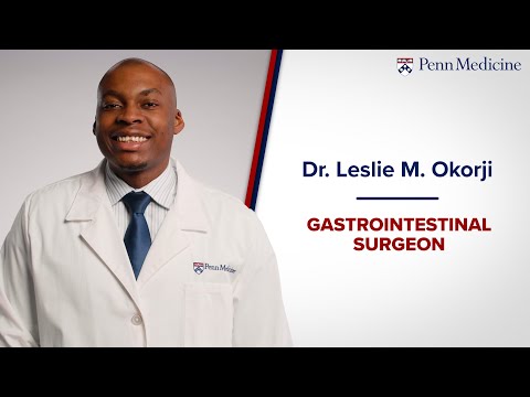 Meet Dr. Leslie M. Okorji, Gastrointestinal Surgeon [Video]