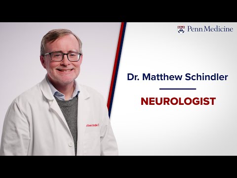 Meet Dr. Matthew Schindler, Neurologist [Video]