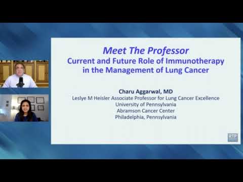 Lung Cancer | Meet The Professor: Current and Future Role of Immunotherapy in the Management of L… [Video]