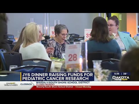 JY6 nurses dinner raising money for pediatric cancer research [Video]