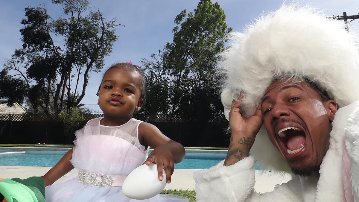 Nick Cannon, 43, visits all 12 of his children – including the twins, 12, he has with ex Mariah Carey – on Easter dressed as ‘Daddy Bunny’ [Video]