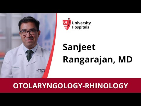 Sanjeet Rangarajan, MD – Otolaryngology-Rhinology [Video]
