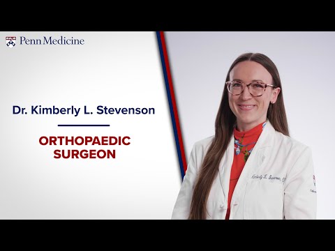 Meet Dr. Kimberly Stevenson, Orthopaedic Surgeon [Video]