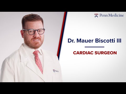 Meet Dr. Mauer Biscotti III, Cardiac Surgeon [Video]