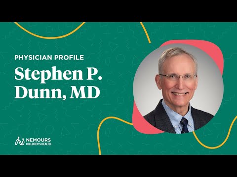 Meet Dr. Stephen P. Dunn, Your Pediatric Surgeon! | Nemours Children’s Hospital, Delaware [Video]