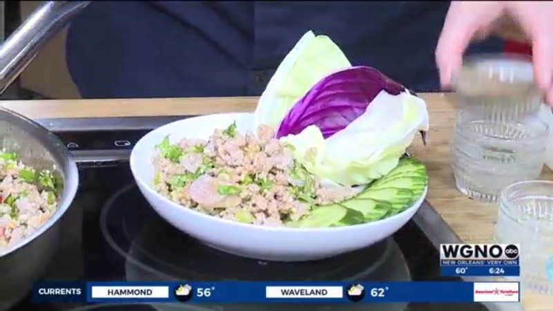 FUELED Wellness + Nutrition | Eat Fit at Hogs for the Cause Featuring Thai Pork Larb Salad by Chef Lisa Marie Frantz [Video]