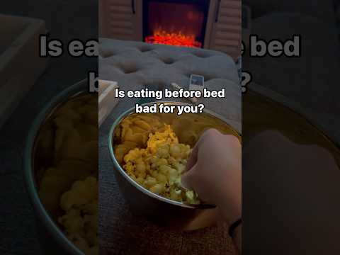 Is eating before bed bad for you? [Video]