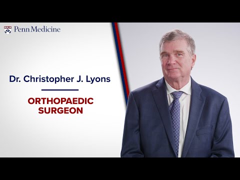 Meet Dr. Christopher Lyons, Orthopaedic Surgeon [Video]