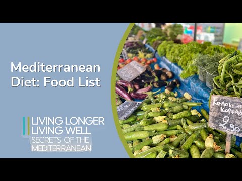 The Essential Mediterranean Diet Guide for Health & Wellness | Living Longer, Living Well [Video]
