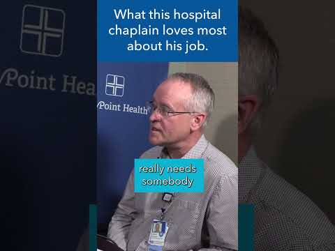 What this hospital chaplain loves most about his job. [Video] – Cancer ...