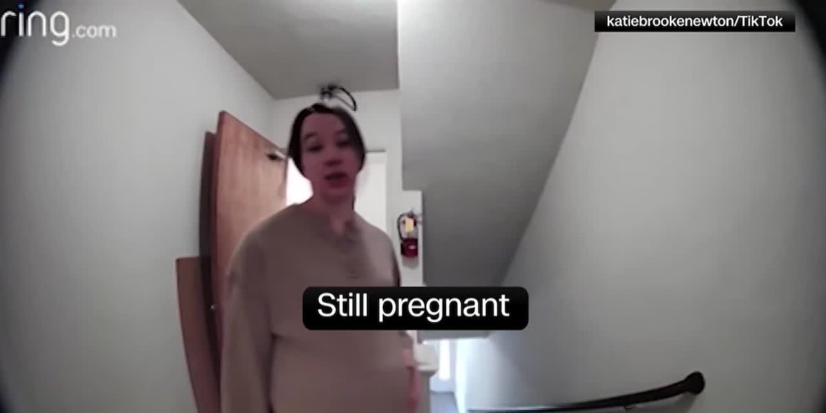 ‘Still pregnant’: Couple’s heartwarming pregnancy updates to neighbor go viral [Video]