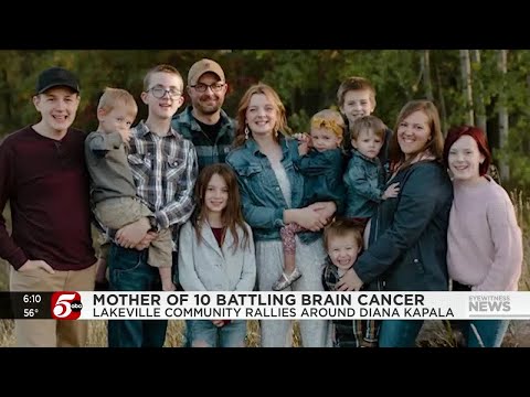 Community rallies around Lakeville mother of 10 battling brain cancer [Video]