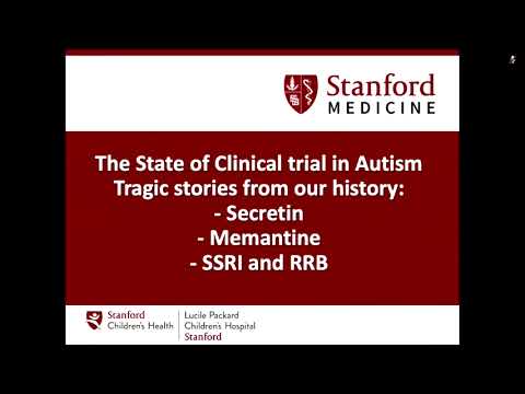 Current Advances in research on Behavioral and Pharmacological Treatments for youth with Autism. [Video]