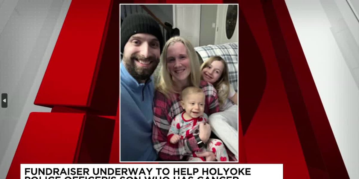 Holyoke restaurant holds fundraiser for police officers son battling cancer [Video]